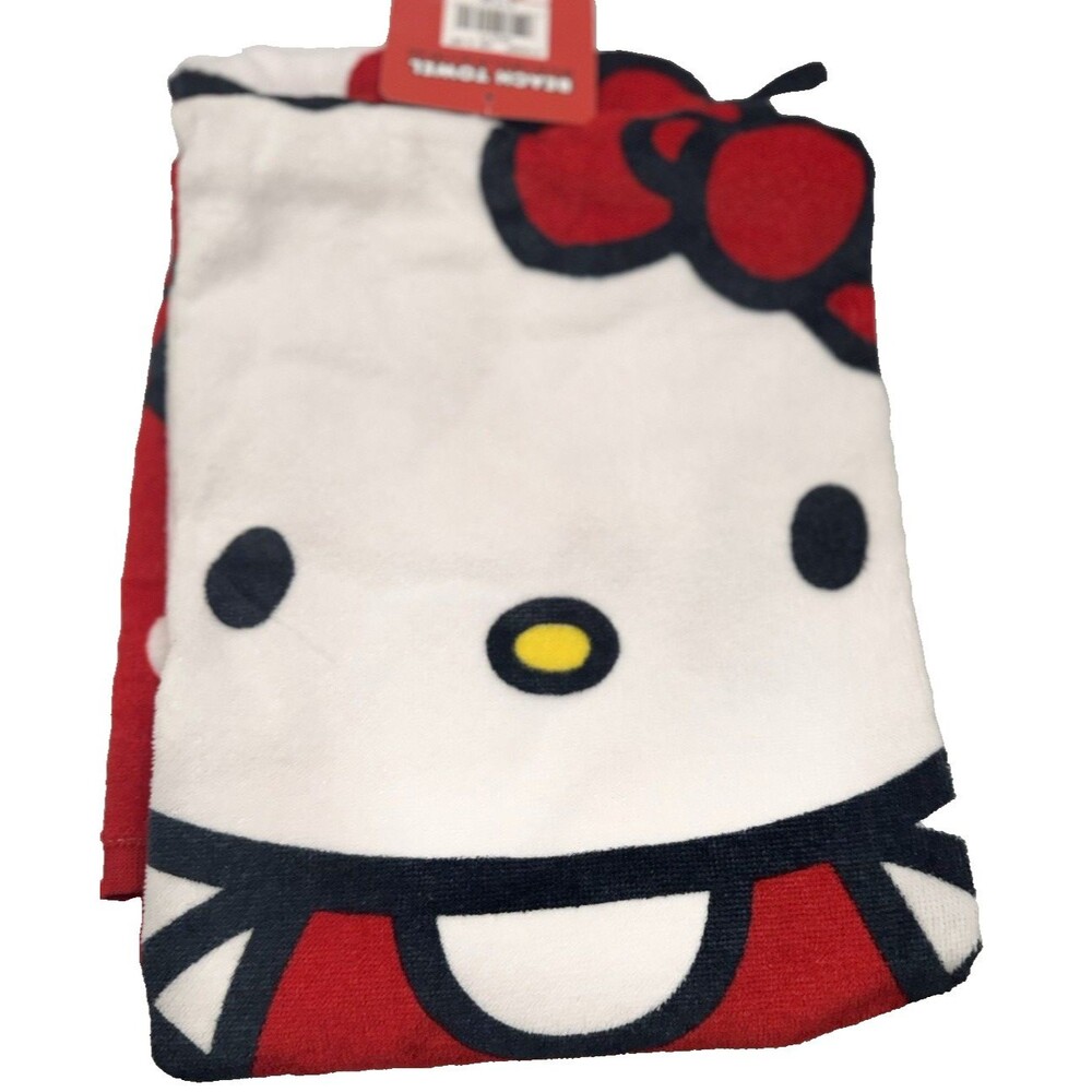Hello Kitty Vacation Beach Towel for Children - Picture 4 of 9